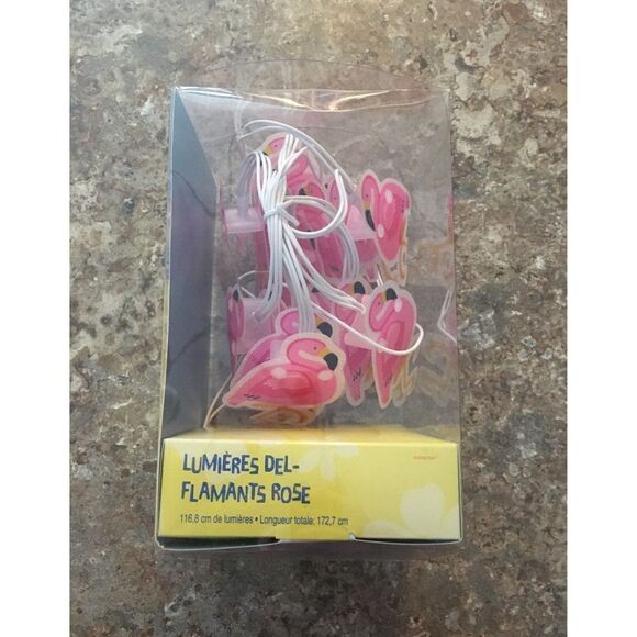 LED Flamingo Lights Batteries Not Includ - Picture 3 of 7